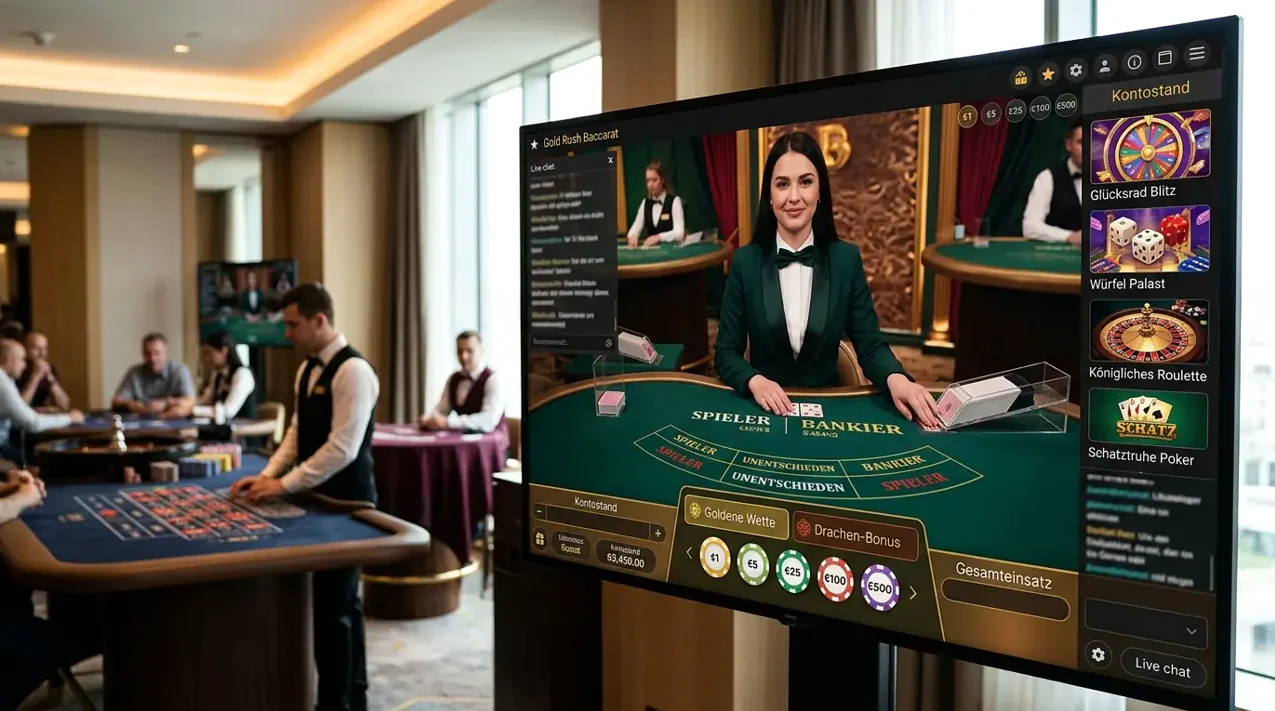Live-Casino im Glorion